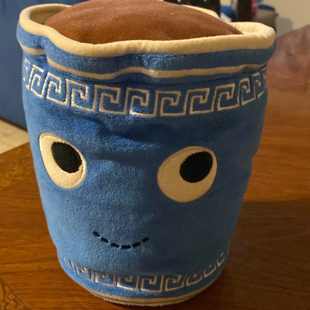 Soft Plushie Greek Coffee Cup design by YUMMY